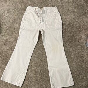 Universal Thread Wide Leg Pants - Cream